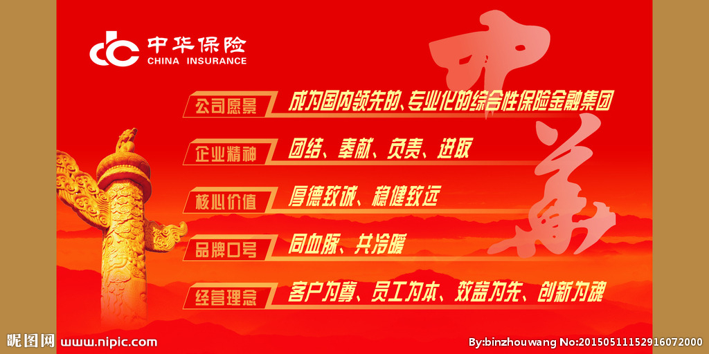中华保险公司农险岗