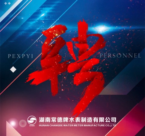 常德牌水表·長(zhǎng)沙分公司招聘簡(jiǎn)章