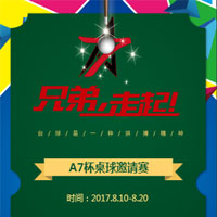 “A7杯”桌球邀請(qǐng)賽