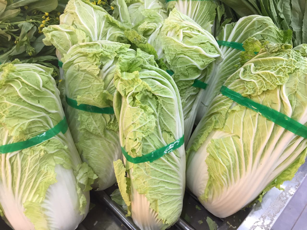 店长推荐 芽白 大青椒 0.68元/斤 1.68/斤