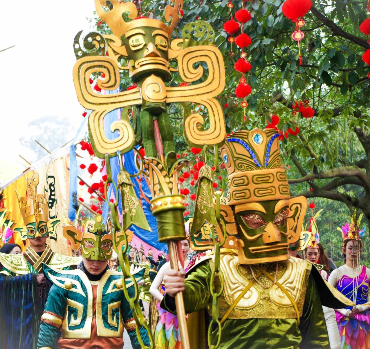 搜索三星堆大祭祀