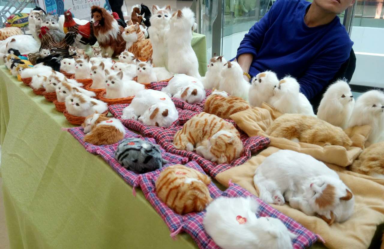 仿真小动物 看到这些小可爱仿真动物,你是否也会停不下手去买买买呢?