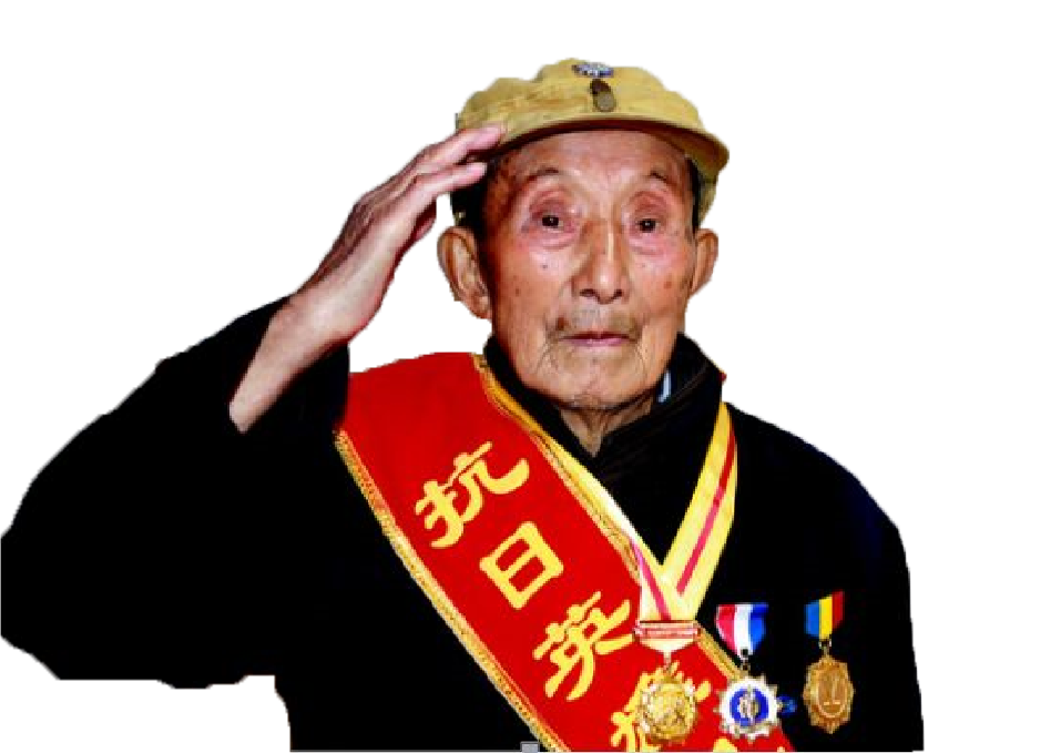 川籍抗战老兵重返湖南战场遗址