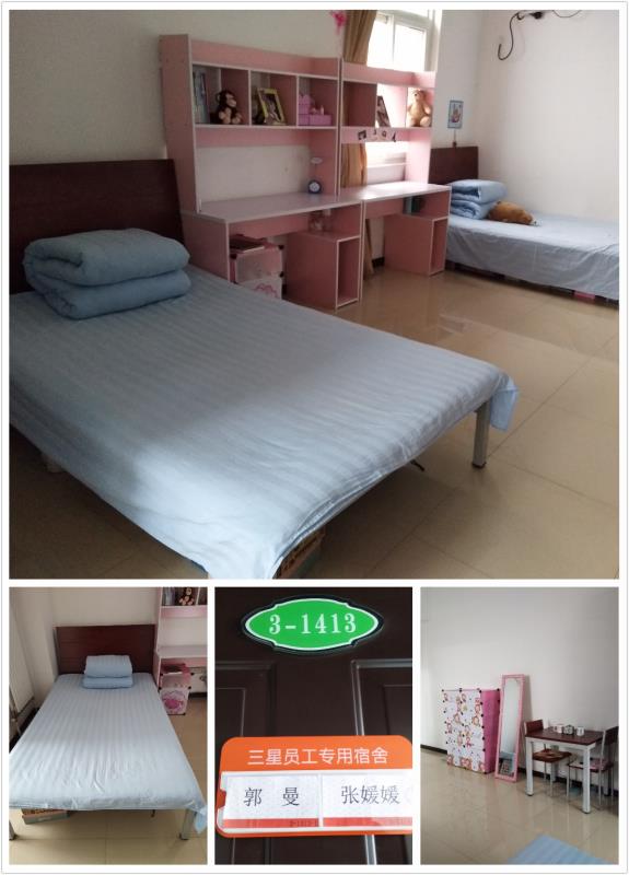 整洁并非必然 蓝博公寓优秀寝室风采