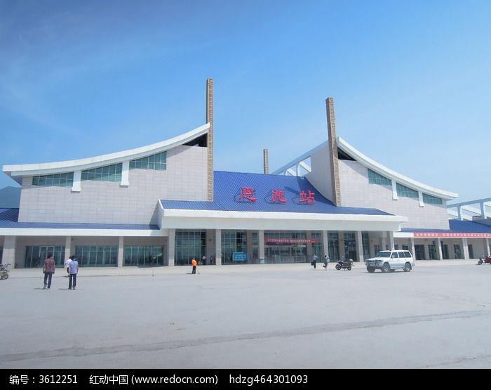 黔江火车站改造模型图图片