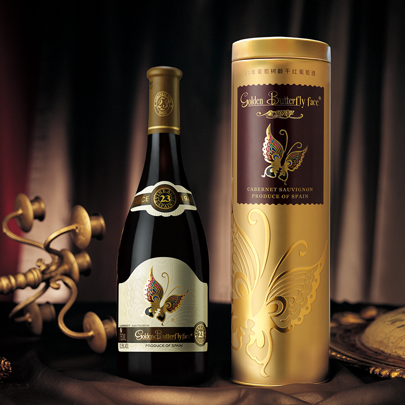 金蝴蝶干红葡萄酒