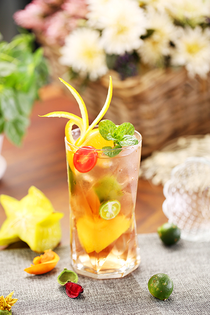 青梅果醋水果茶